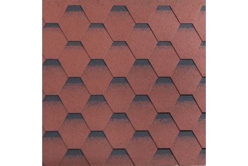 Katepal черепица KATRILLI 3,0м2 Осенне-красный | Металлобаза Волхонка