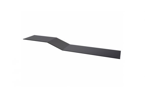 Планка крепежная фальц 0,45 PE с пленкой RAL 7004 сигнальный серый | Металлобаза Волхонка