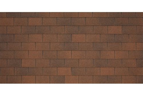 Битумная черепица TEGOLA CAPRI Marrone 434 (Коричневый) | Металлобаза Волхонка