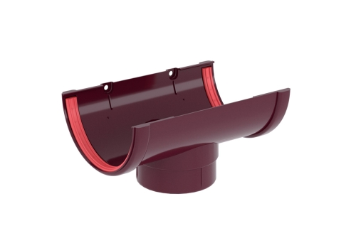 Воронка Классика 120 ПВХ Grand Line бордо (RAL 3005) | Металлобаза Волхонка