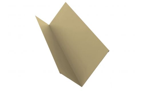 Планка примыкания 150х250 0,45 PE с пленкой RAL 1014 слоновая кость | Металлобаза Волхонка