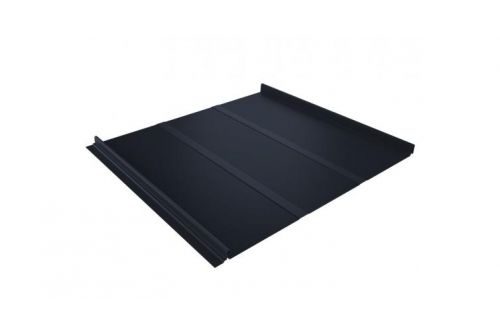 Кликфальц Line Grand Line 0,5 Rooftop Matte с пленкой на замках RAL 7024 мокрый асфальт | Металлобаза Волхонка