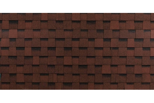 ТЕХНОНИКОЛЬ SHINGLAS многослойная черепица, Фазенда, Красный | Металлобаза Волхонка