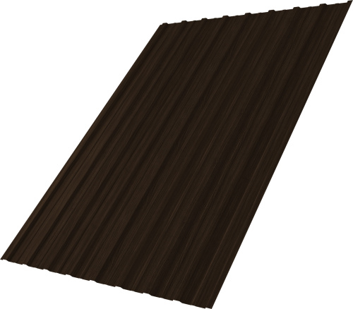 Профнастил С10A 0,45 Принт Элит Кофейное дерево TwinColor | Металлобаза Волхонка