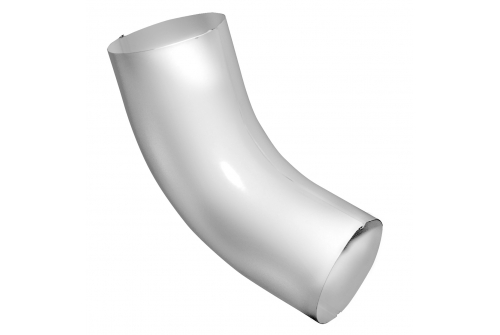 Колено 60 град Grand Line 100 мм RAL 9003 сигнальный белый | Металлобаза Волхонка