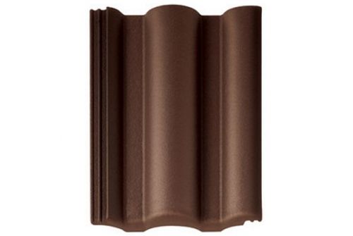Рядная черепица Braas Таунус темно-коричневый | Металлобаза Волхонка