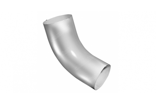 Колено 60 град Optima 90мм RAL 9003 | Металлобаза Волхонка