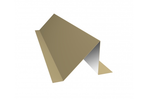 Планка снегозадержания 0,45 PE с пленкой RAL 1014 слоновая кость | Металлобаза Волхонка