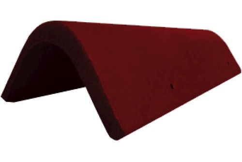 Боковая универсальная черепица Braas вишня | Металлобаза Волхонка