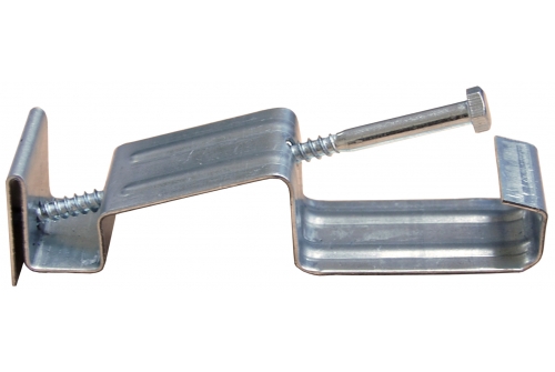 Крюк скрытого крепления Vortex 127мм Zn | Металлобаза Волхонка