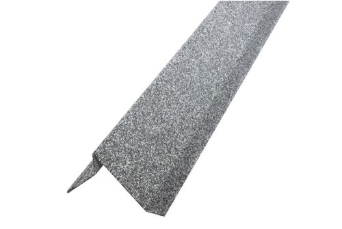 Планка ветровая Grand Line для мягкой кровли 60*30*90 Фартук S5 серая | Металлобаза Волхонка