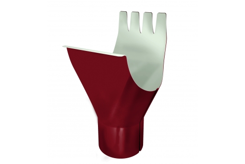 Воронка Optima 125/90мм RAL 3005 красное вино | Металлобаза Волхонка