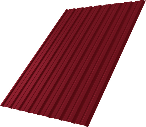 Профнастил С10B 0,45 ПЭ RAL 2004 оранжевый | Металлобаза Волхонка