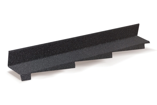 Планка примыкания левая AeroDek Tradition антрацит | Металлобаза Волхонка