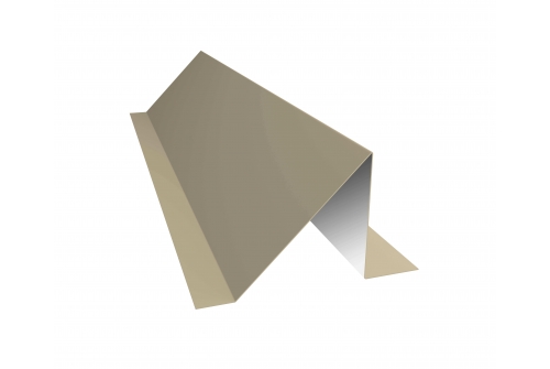 Планка снегозадержания 0,5 Satin с пленкой RAL 1015 светлая слоновая кость | Металлобаза Волхонка