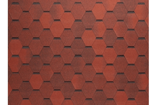 Тегола Нордик красный с отливом | Металлобаза Волхонка