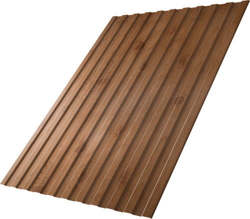 Профнастил С8A в02 0,45 Принт Премиум с пленкой Сосна Фреш | Металлобаза Волхонка