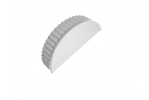 Заглушка торцевая PE RAL 9003 сигнальный белый | Металлобаза Волхонка