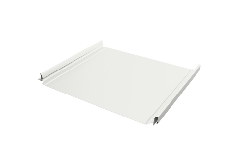 Кликфальц Pro 0,45 Drap RAL 9003 сигнальный белый | Металлобаза Волхонка