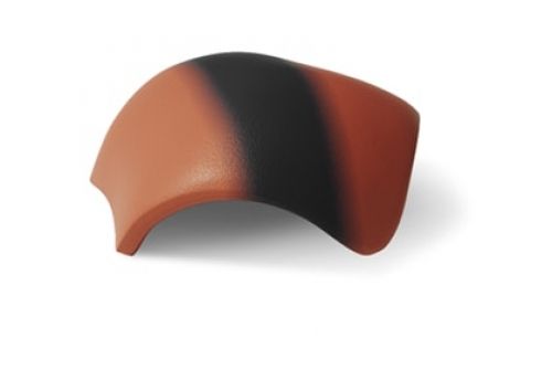 Вальмовая черепица без зажимов Braas Янтарь антик красный | Металлобаза Волхонка