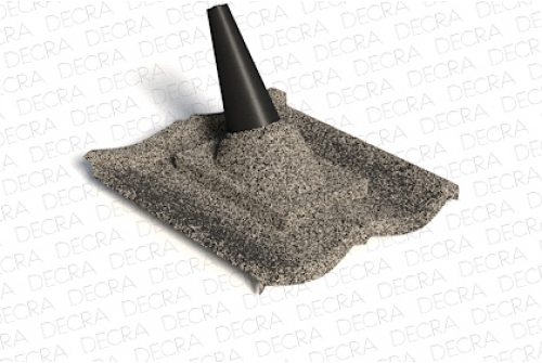 TV проходной элемент AeroDek Tradition античный серый | Металлобаза Волхонка