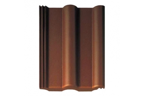 Рядная черепица Braas Франкфуртская темно-коричневый | Металлобаза Волхонка