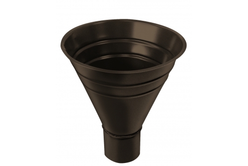 Воронка водосборная Grand Line, 300/100 мм RR 32 темно-коричневый | Металлобаза Волхонка