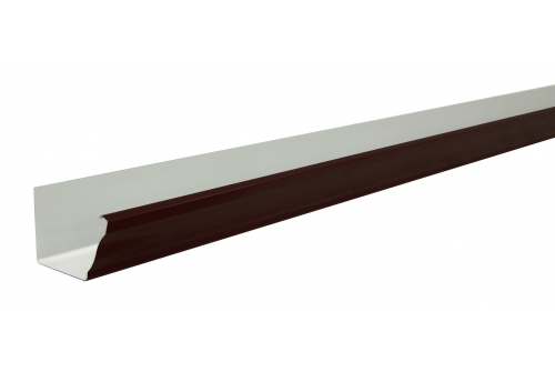 Желоб прямоугольный Vortex 127мм 3м RR 32 | Металлобаза Волхонка