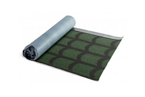 РУЛОННАЯ ЧЕРЕПИЦА Классическая, зеленая | Металлобаза Волхонка