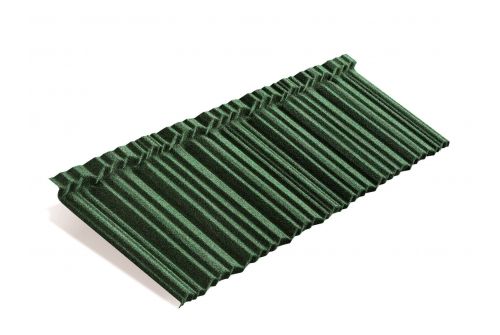 Лист Metrotile MetroShake 2 зеленый | Металлобаза Волхонка