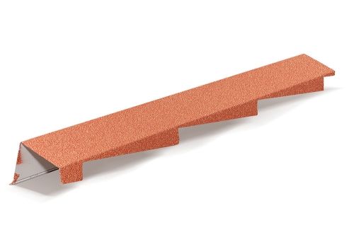 Планка фронтонная левая AeroDek Tradition осенний каприз | Металлобаза Волхонка