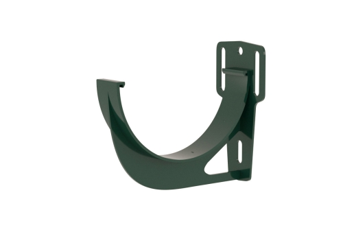 Кронштейн желоба slider Классика 120 ПВХ Grand Line зелёный (RAL 6005) | Металлобаза Волхонка