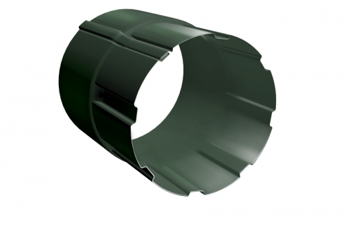 Соединитель трубы 90 мм RR 11 темно-зеленый | Металлобаза Волхонка