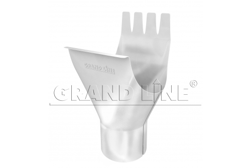 Воронка Grand Line 125/90 мм RAL 9003 сигнальный белый | Металлобаза Волхонка