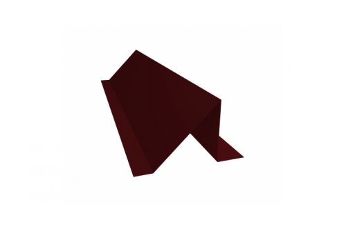 Планка снегозадержания 0,5 Velur RAL 3005 красное вино | Металлобаза Волхонка