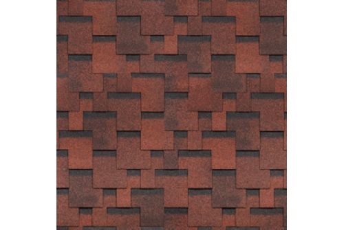 ТЕХНОНИКОЛЬ Гибкая черепица, Финская, Аккорд Красный | Металлобаза Волхонка