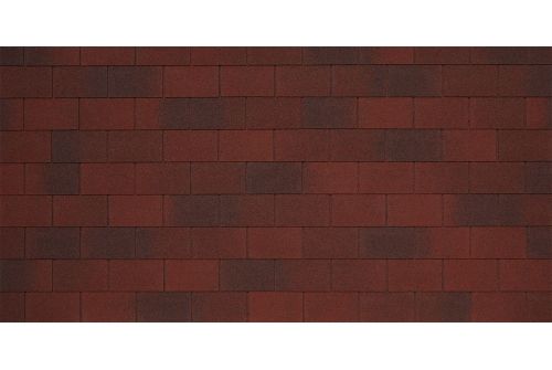 Битумная черепица TEGOLA CAPRI Rosso 401 (Красный) | Металлобаза Волхонка