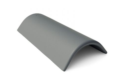 Коньковая черепица без зажима Braas Таунус графит | Металлобаза Волхонка