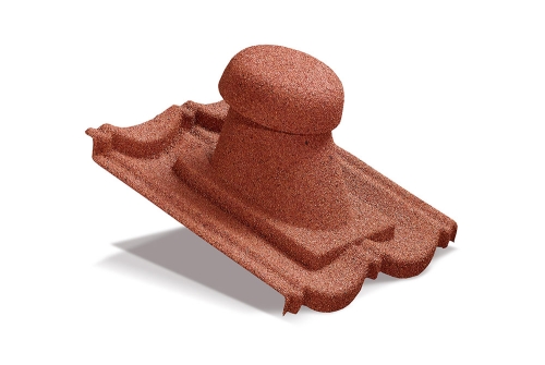 Вентилятор санитарный AeroDek Tradition античный красный | Металлобаза Волхонка