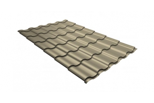 Металлочерепица кредо 0,45 RAL 1015 светлая слоновая кость | Металлобаза Волхонка