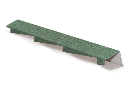 Планка фронтонная правая AeroDek Tradition хвойный лес | Металлобаза Волхонка