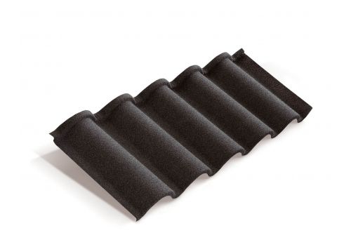 Лист Metrotile Romana черный | Металлобаза Волхонка